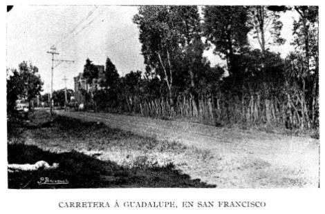Carretera entre San Francisco y Guadalupe