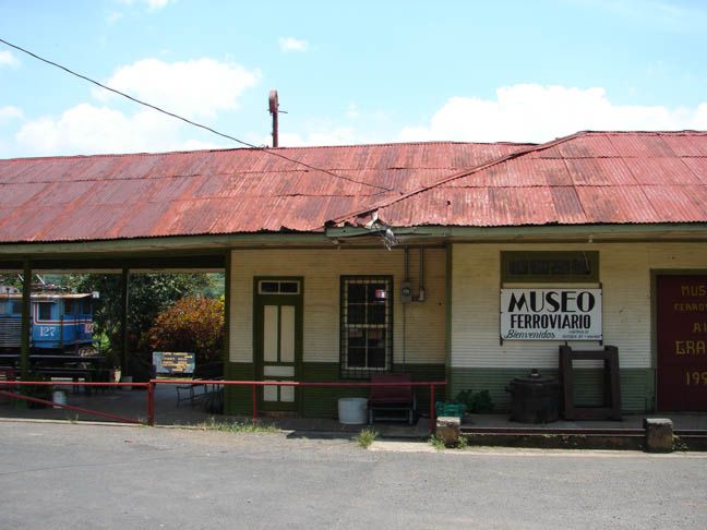 Antigua Estación #19 de Atenas, Alajuela, 1900-1950.  Mi 